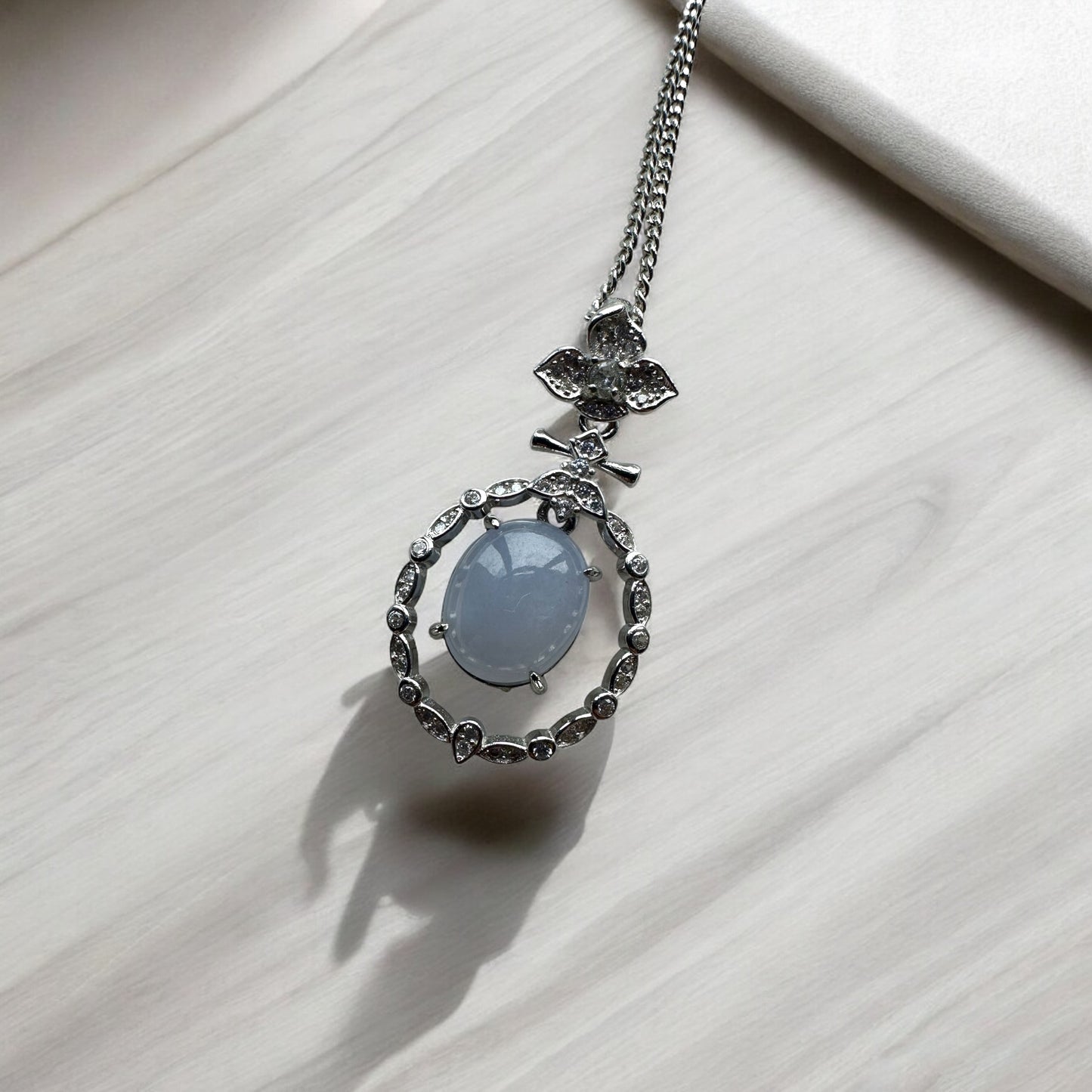 Purple Jadeite Necklace