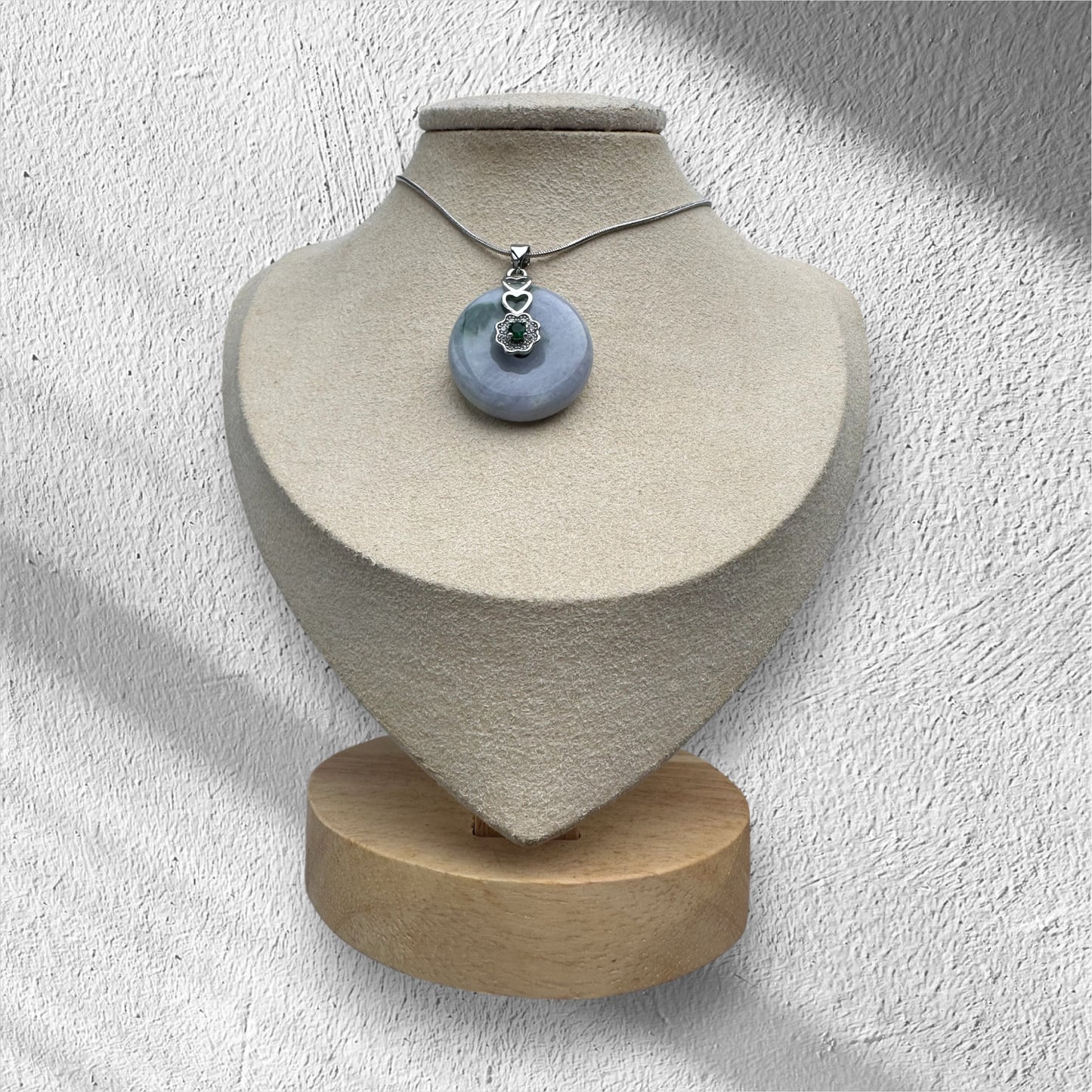 Jadeite Donut Necklace