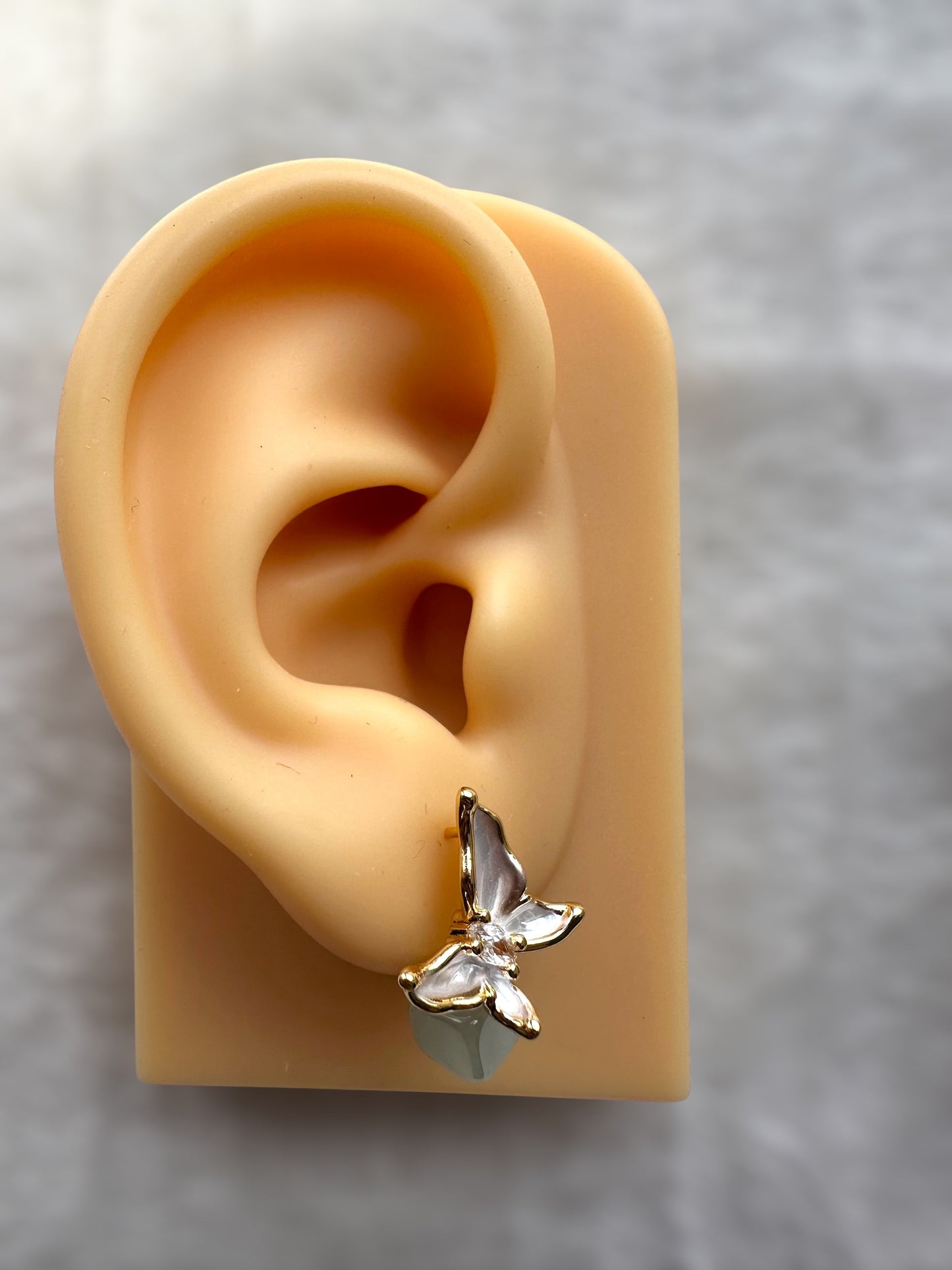 Jadeite Earring Studs