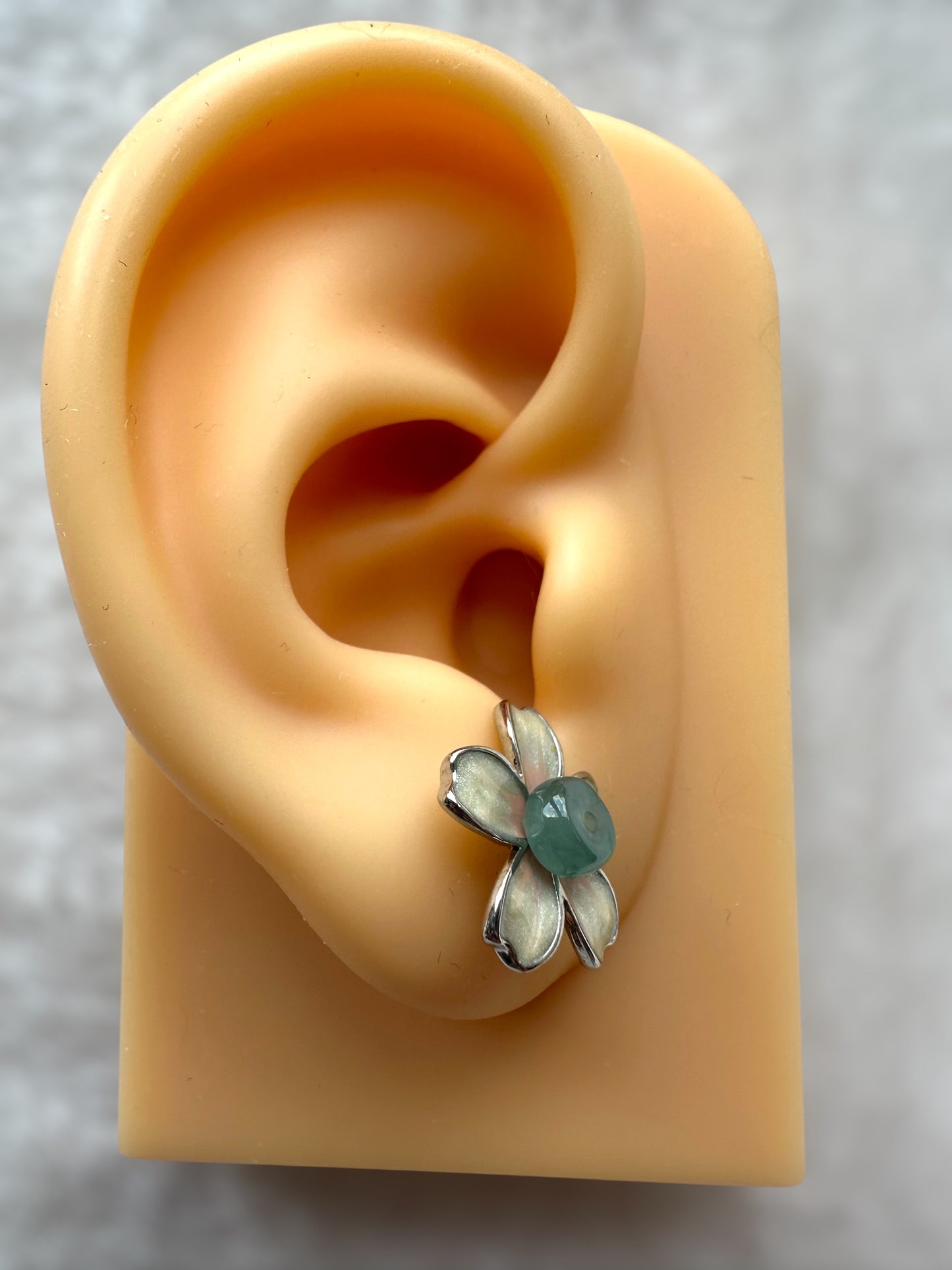 Jadeite Earring Studs