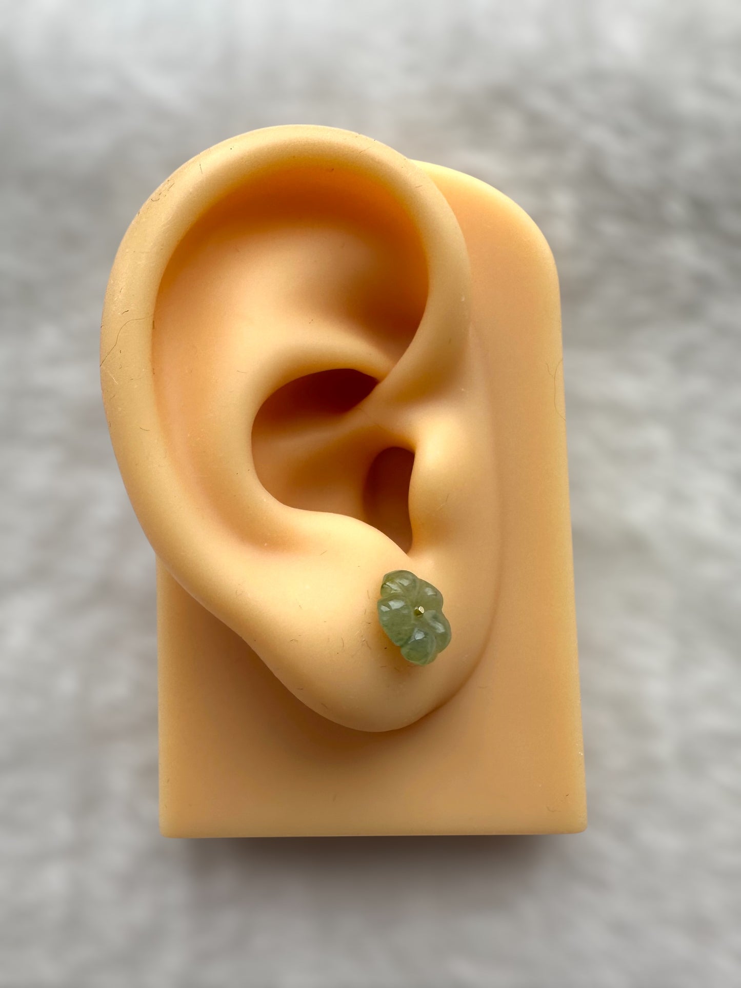 Jadeite Earring Studs