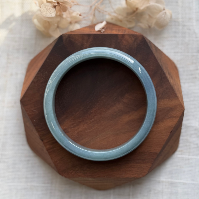 Blue Guatemala Jadeite Bangle