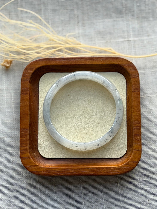 Icy Wuji Jadeite Bangle