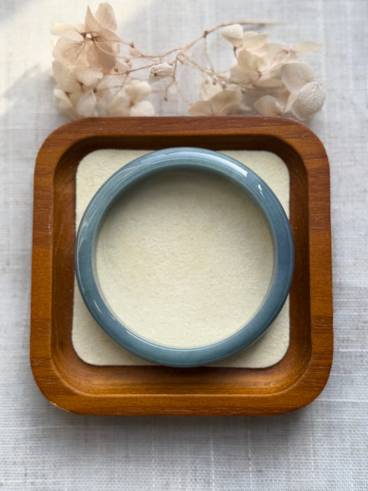 Blue Guatemala Jadeite Bangle