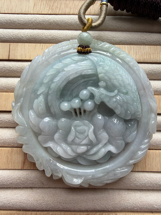 Carved Jadeite Bangle Set