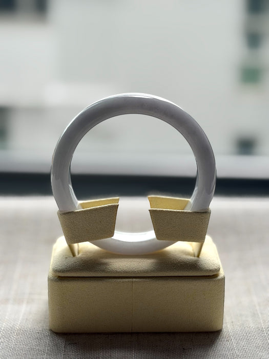 White Jadeite Bangle