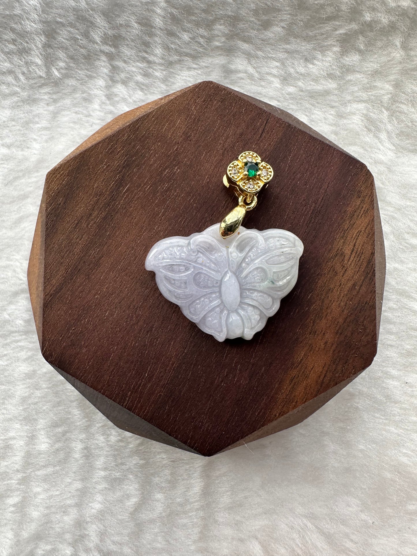 Butterfly Jadeite Charms