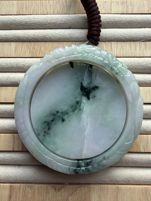 Carved Jadeite Bangle Set