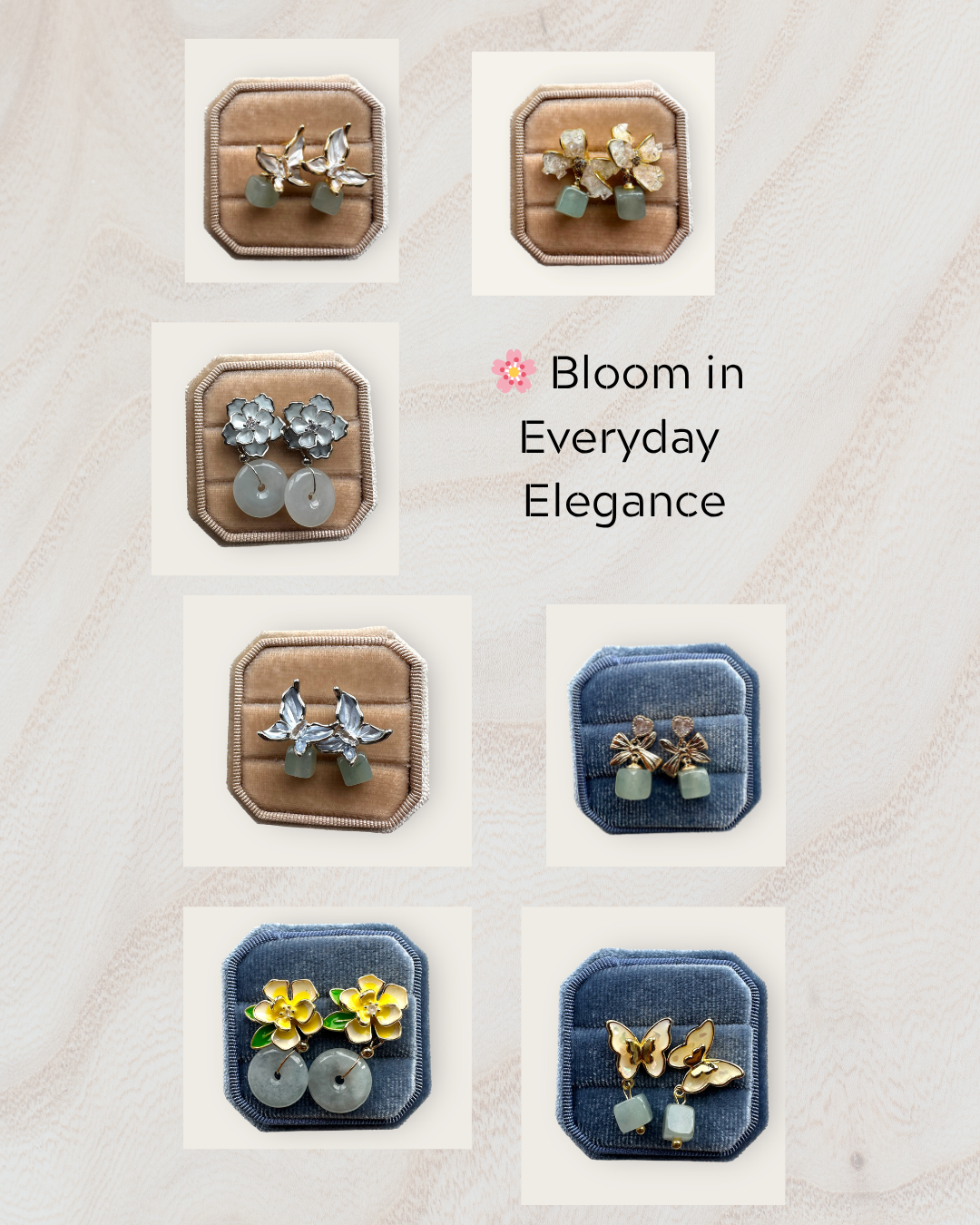 Jadeite Earring Studs