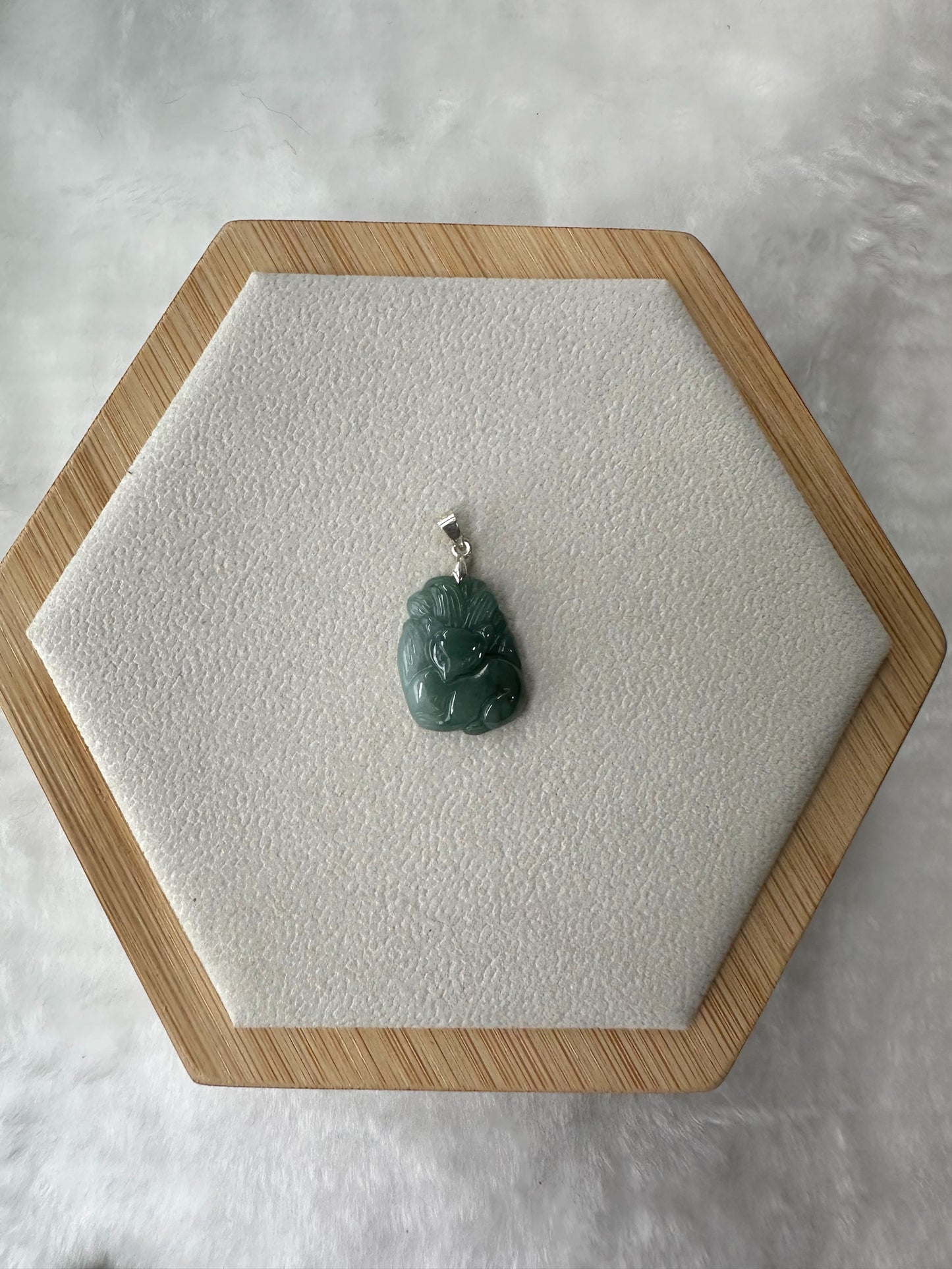 Ninetail Jadeite Charms