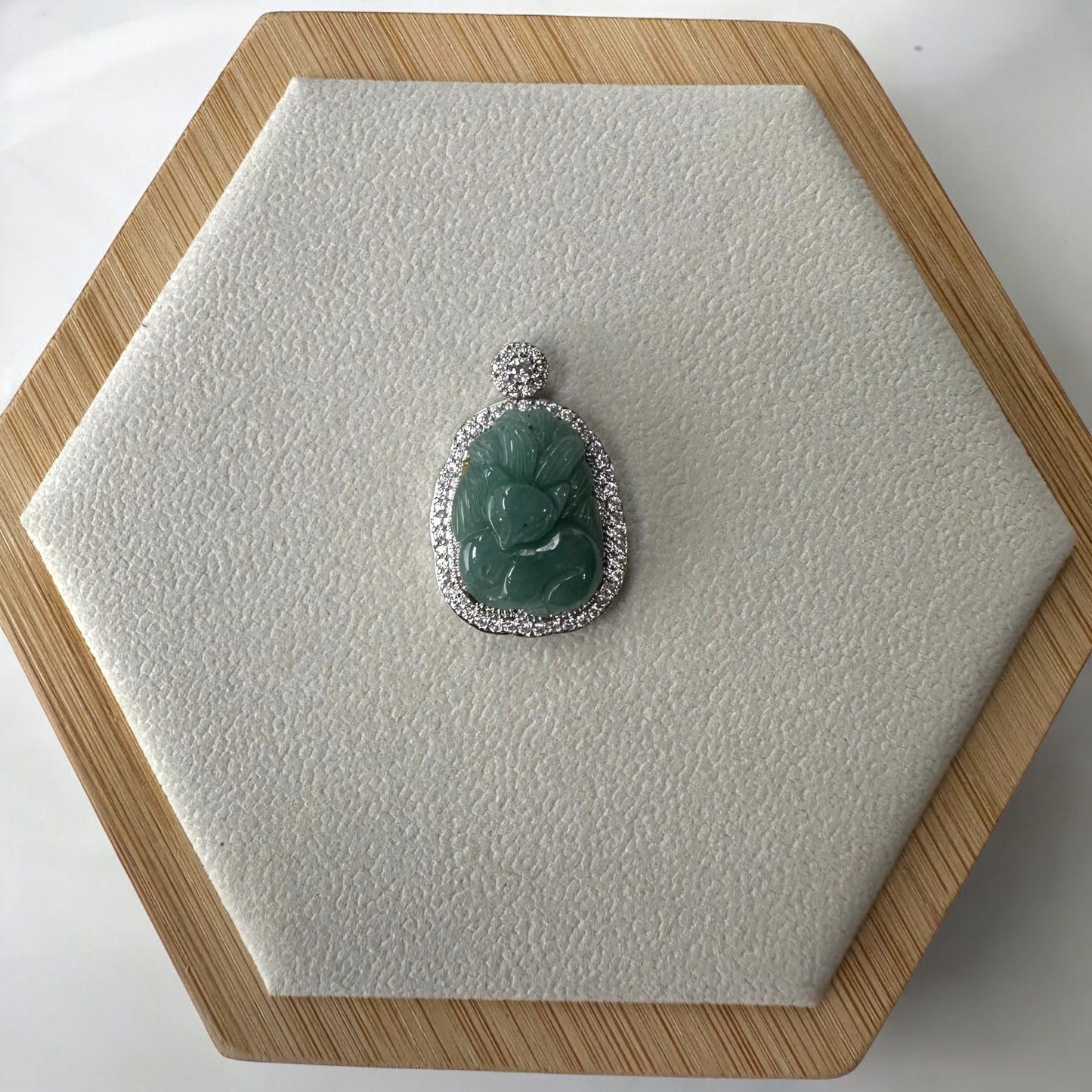 Ninetail Jadeite Charms