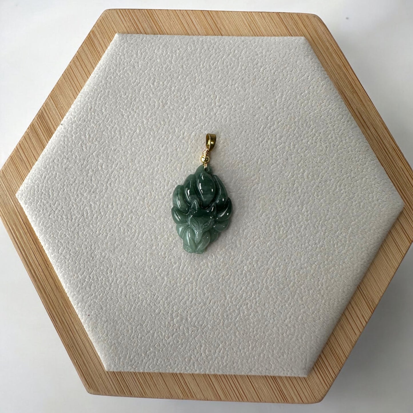 Ninetail Jadeite Charms