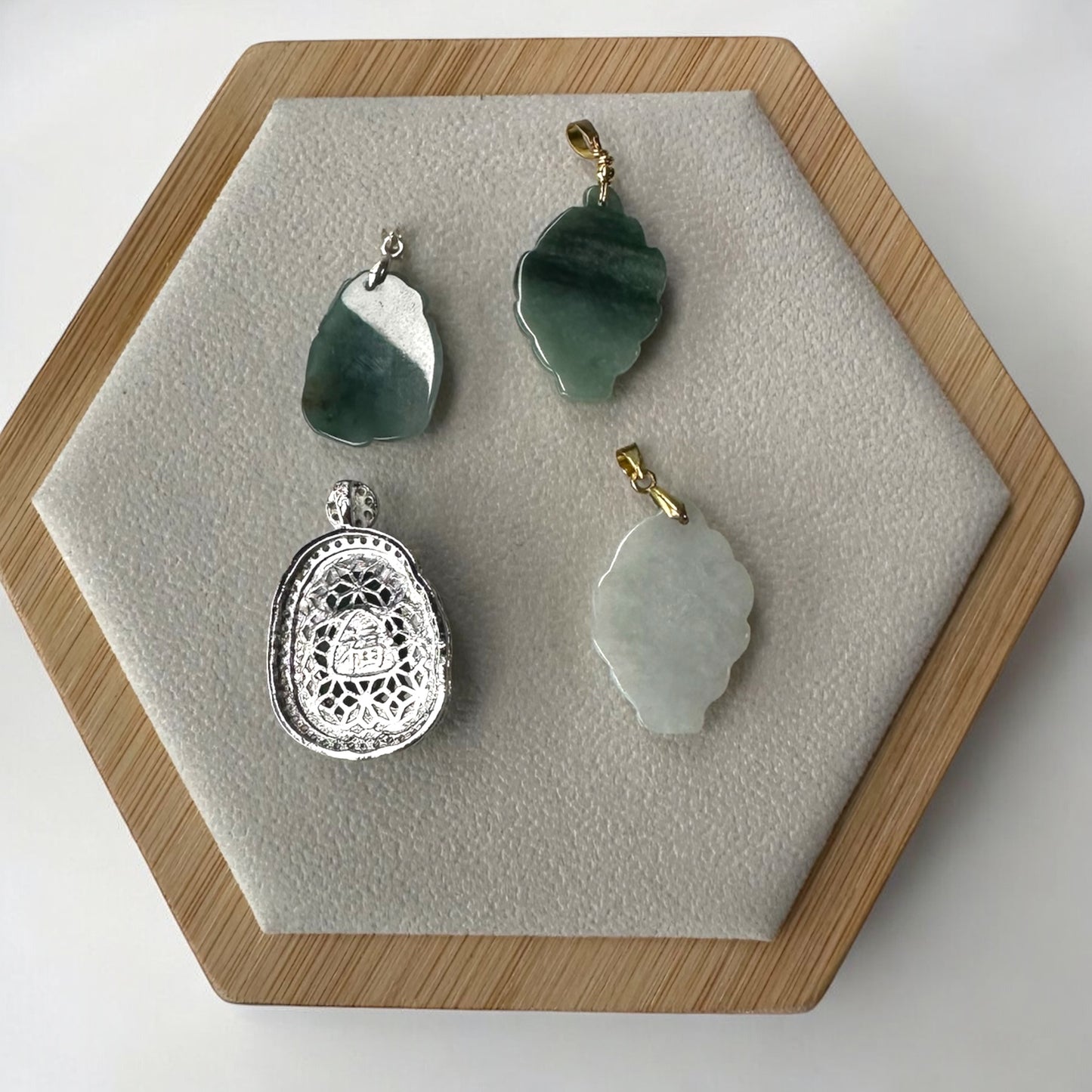 Ninetail Jadeite Charms