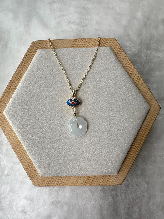 Donut Jadeite Necklace