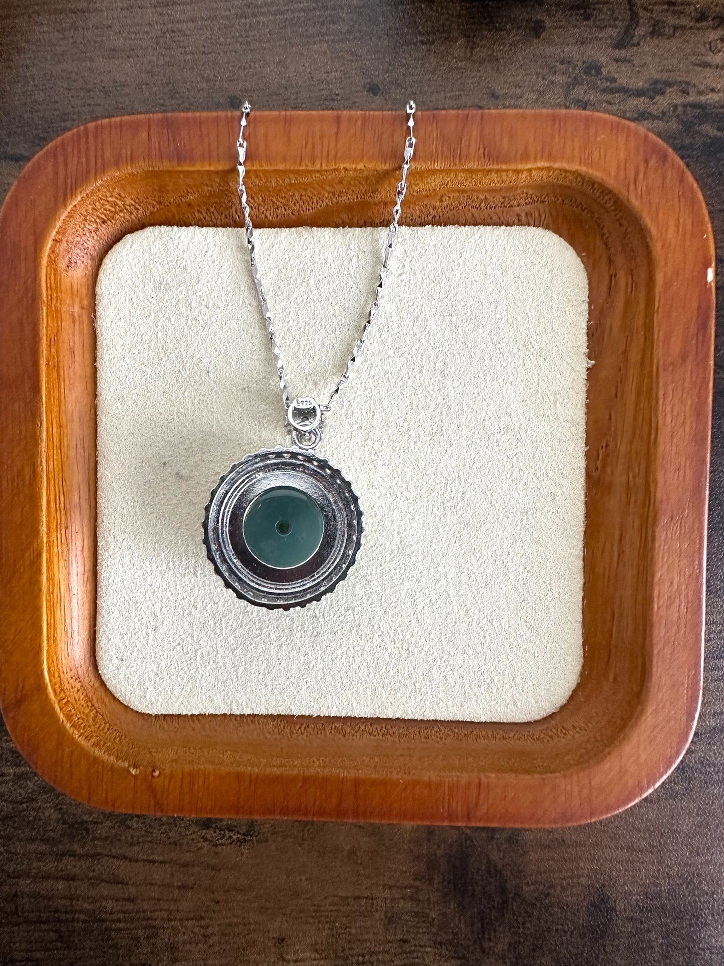 Jadeite Donut Necklace