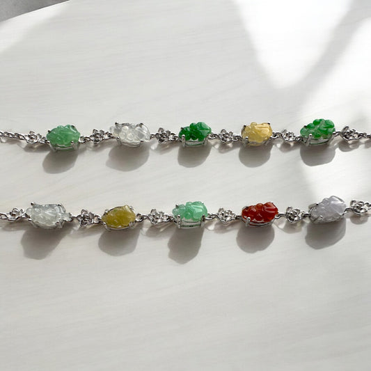 Grape Jadeite Bracelet