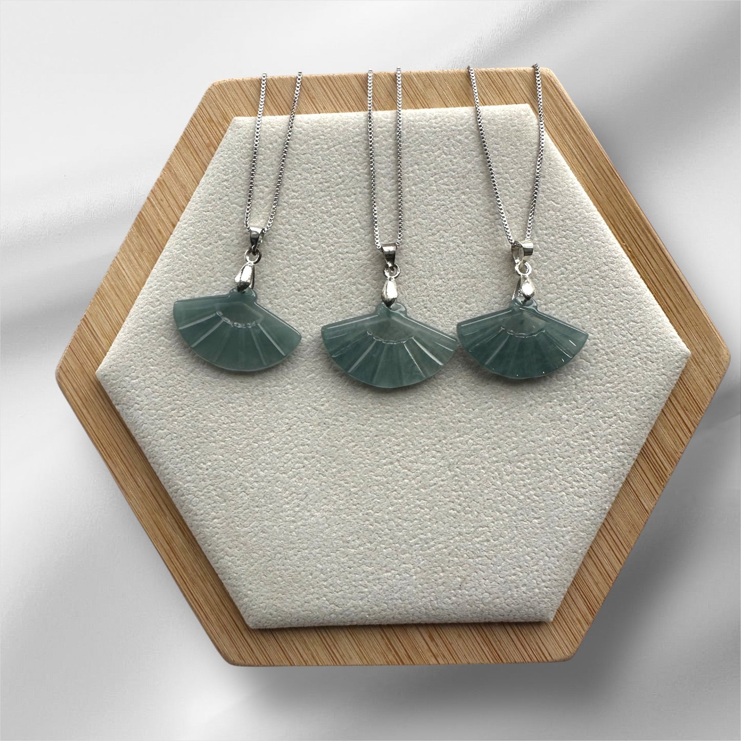 Fan Jadeite Necklace
