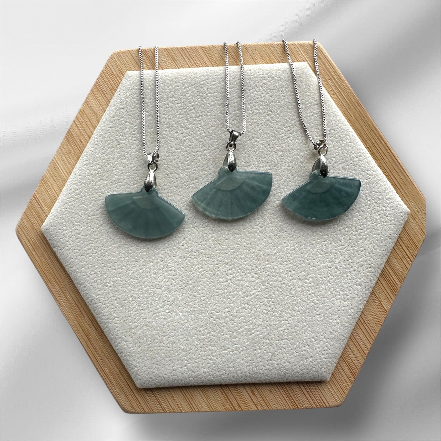 Fan Jadeite Necklace