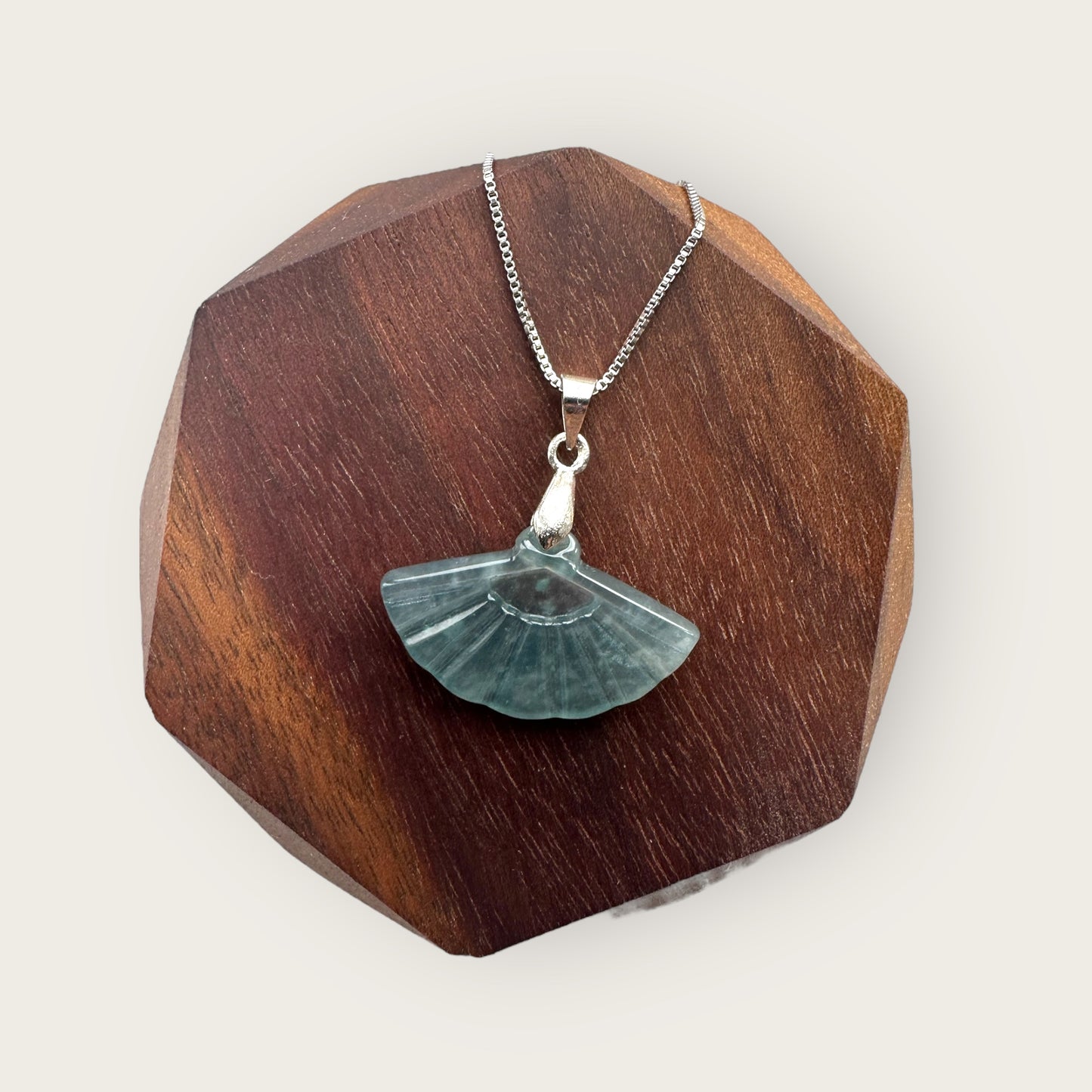 Fan Jadeite Necklace