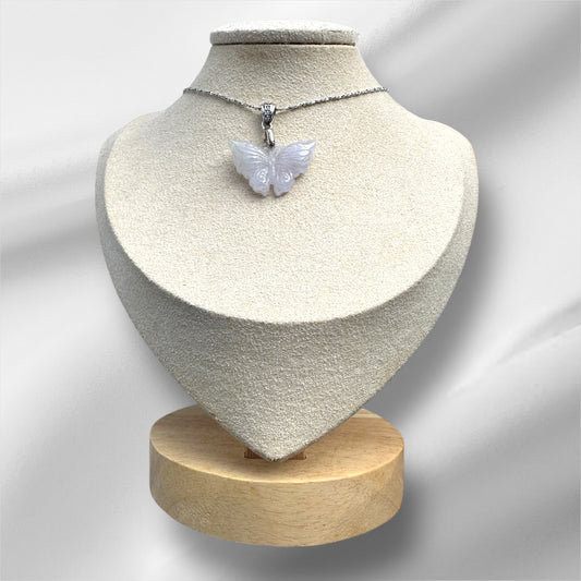 Jadeite Butterfly Necklace