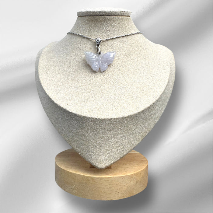 Jadeite Butterfly Necklace