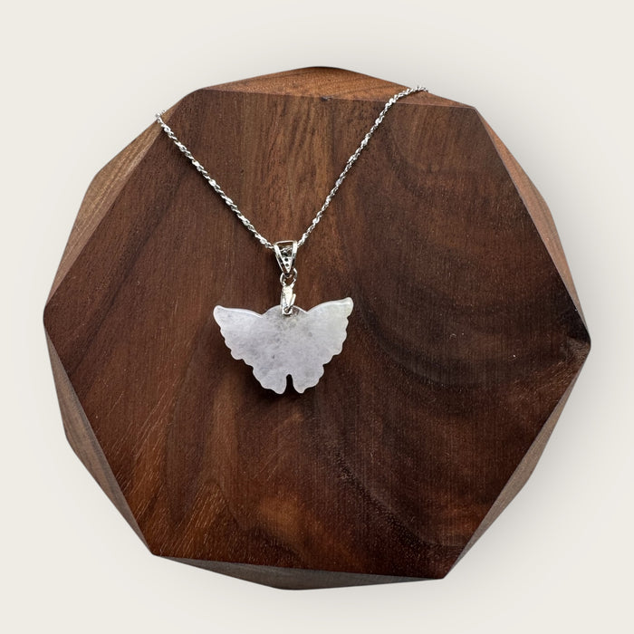 Jadeite Butterfly Necklace