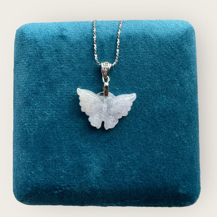 Jadeite Butterfly Necklace