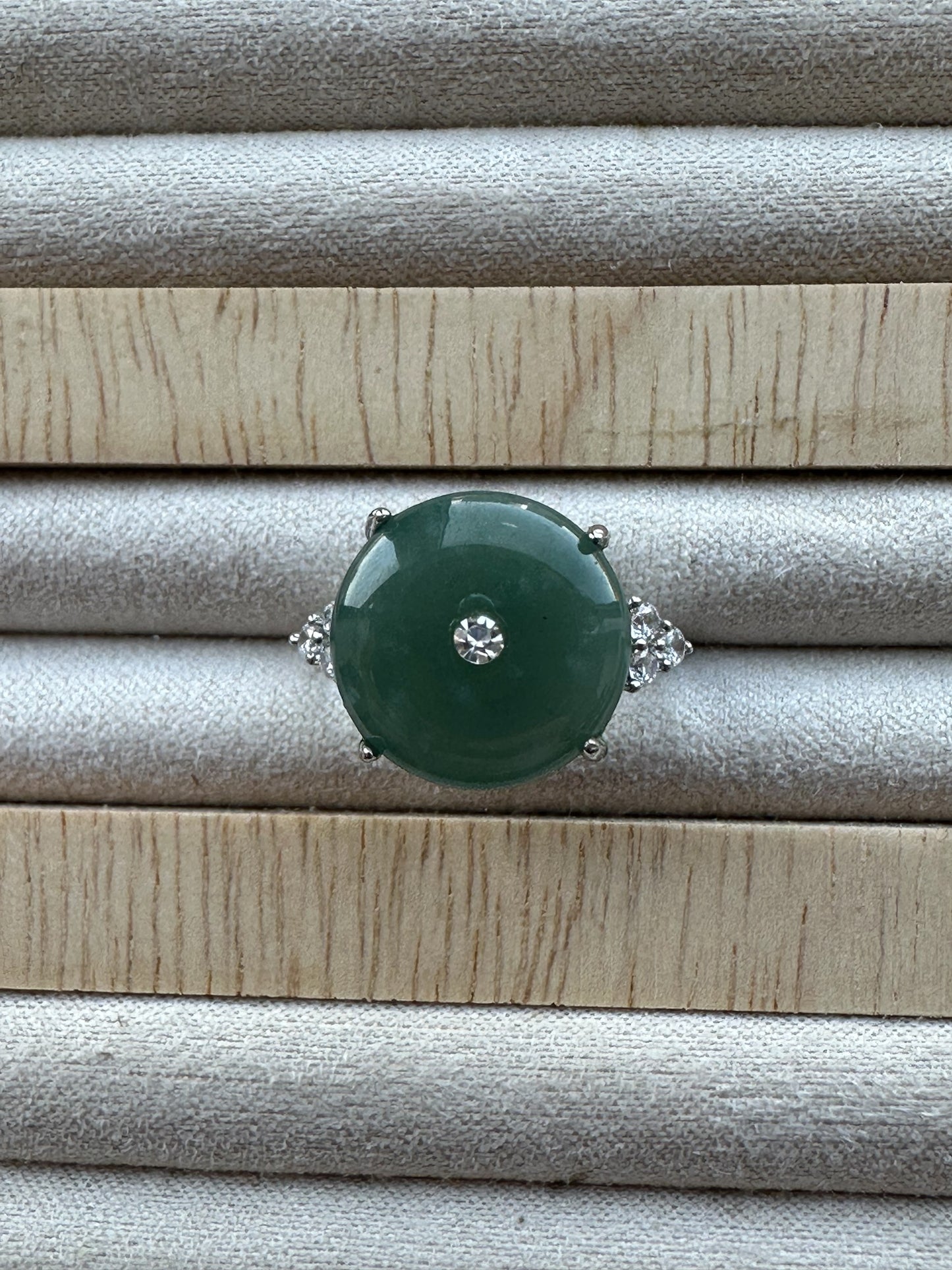 Jadeite Donut Ring