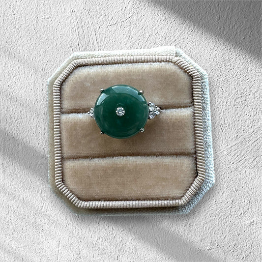 Jadeite Donut Ring