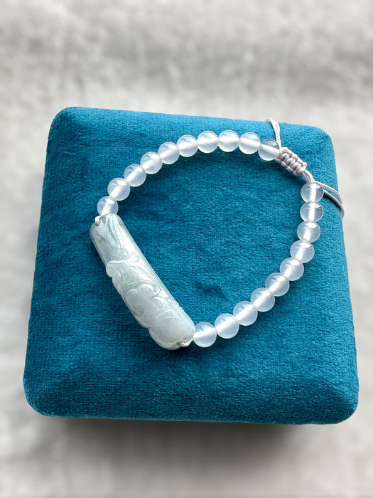 Blue Jadeite Bracelet