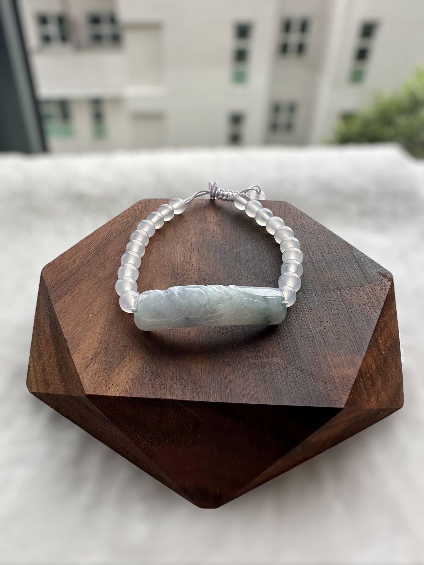 Blue Jadeite Bracelet