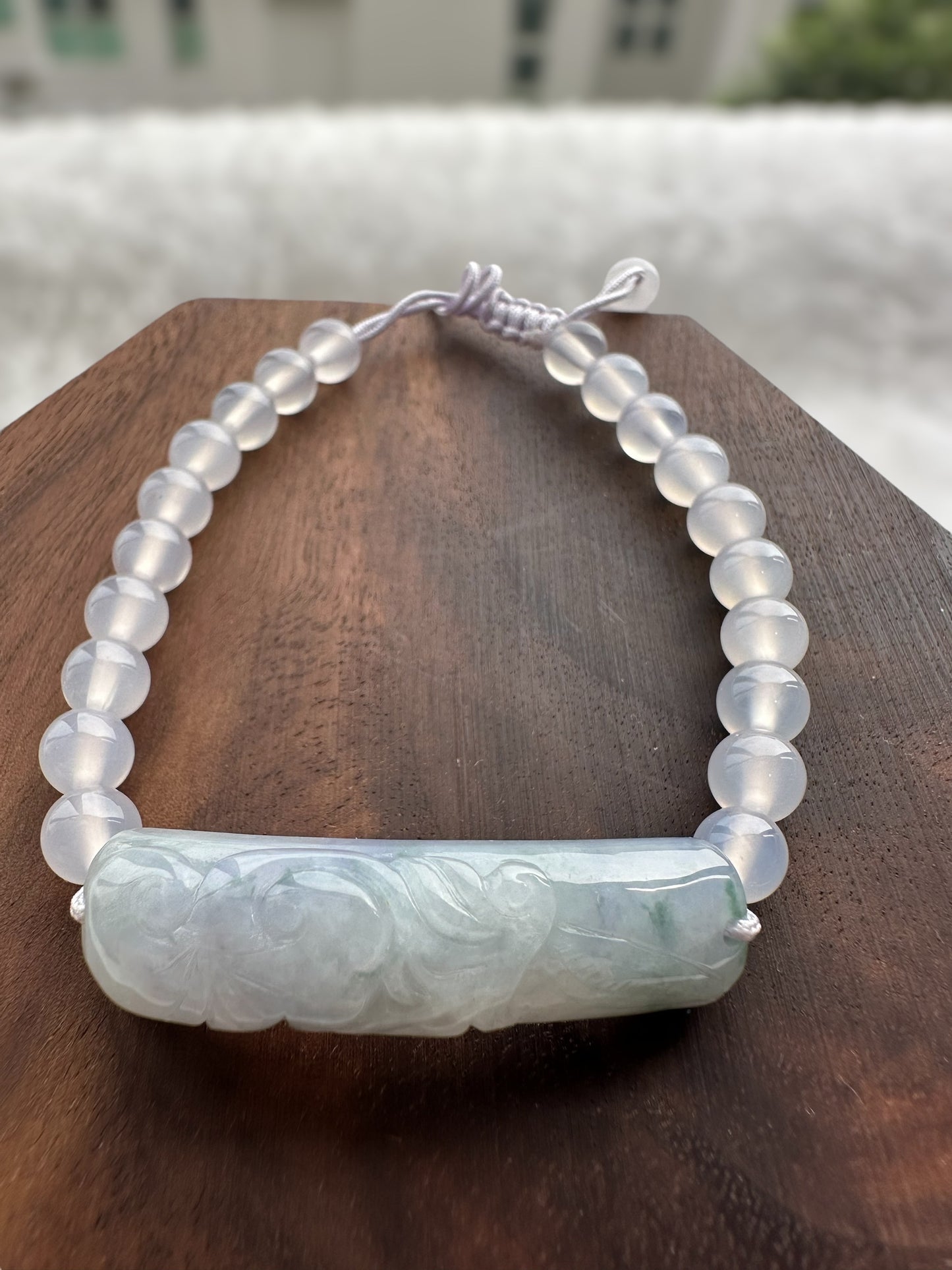 Blue Jadeite Bracelet