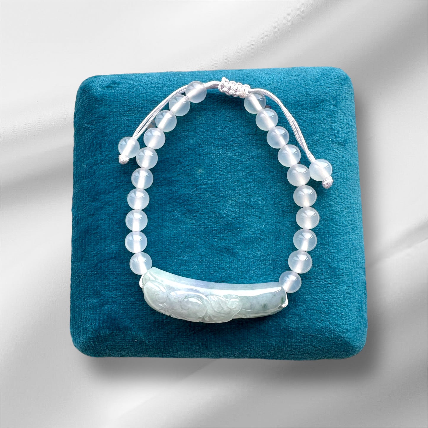 Blue Jadeite Bracelet