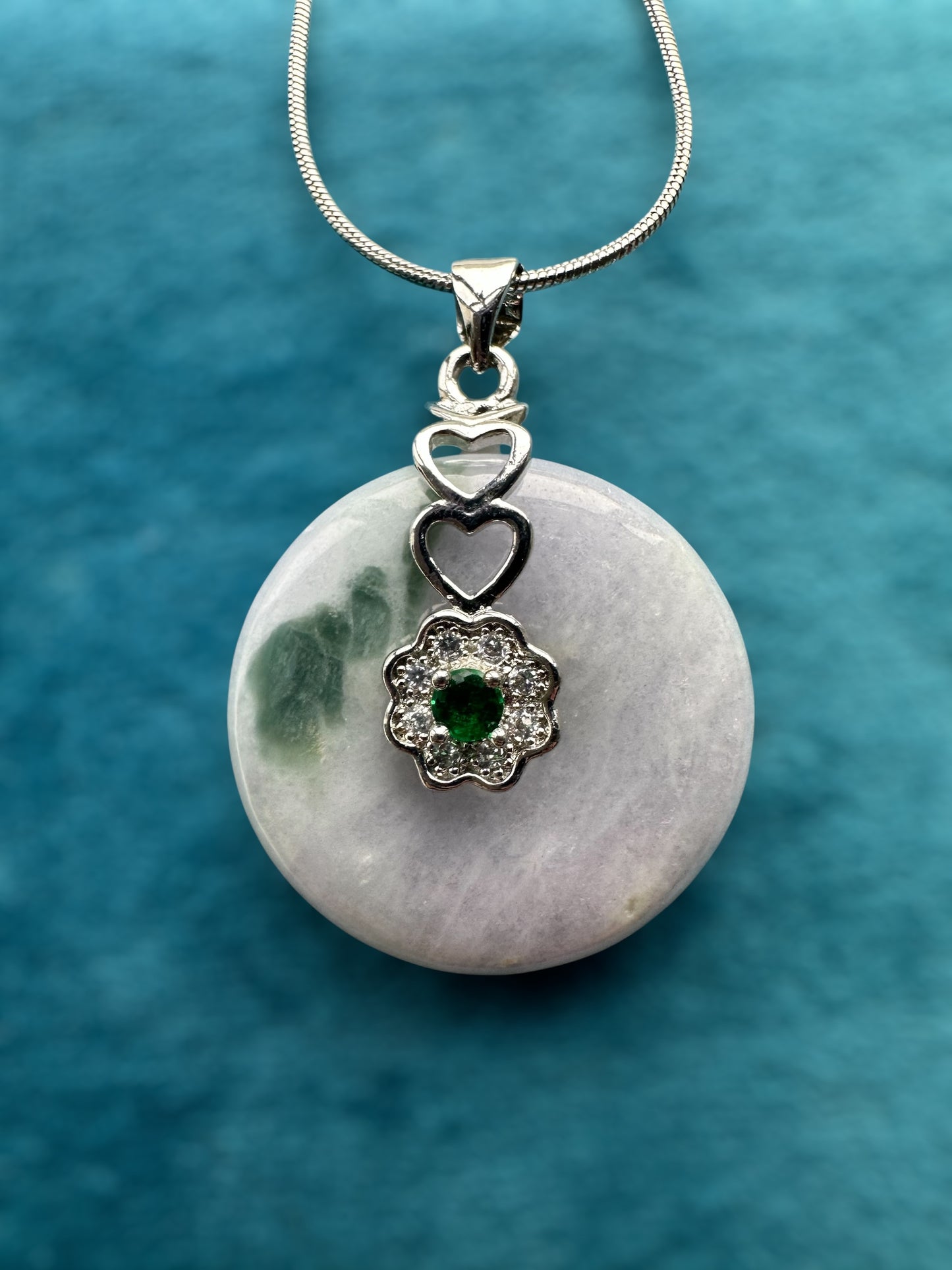 Jadeite Donut Necklace