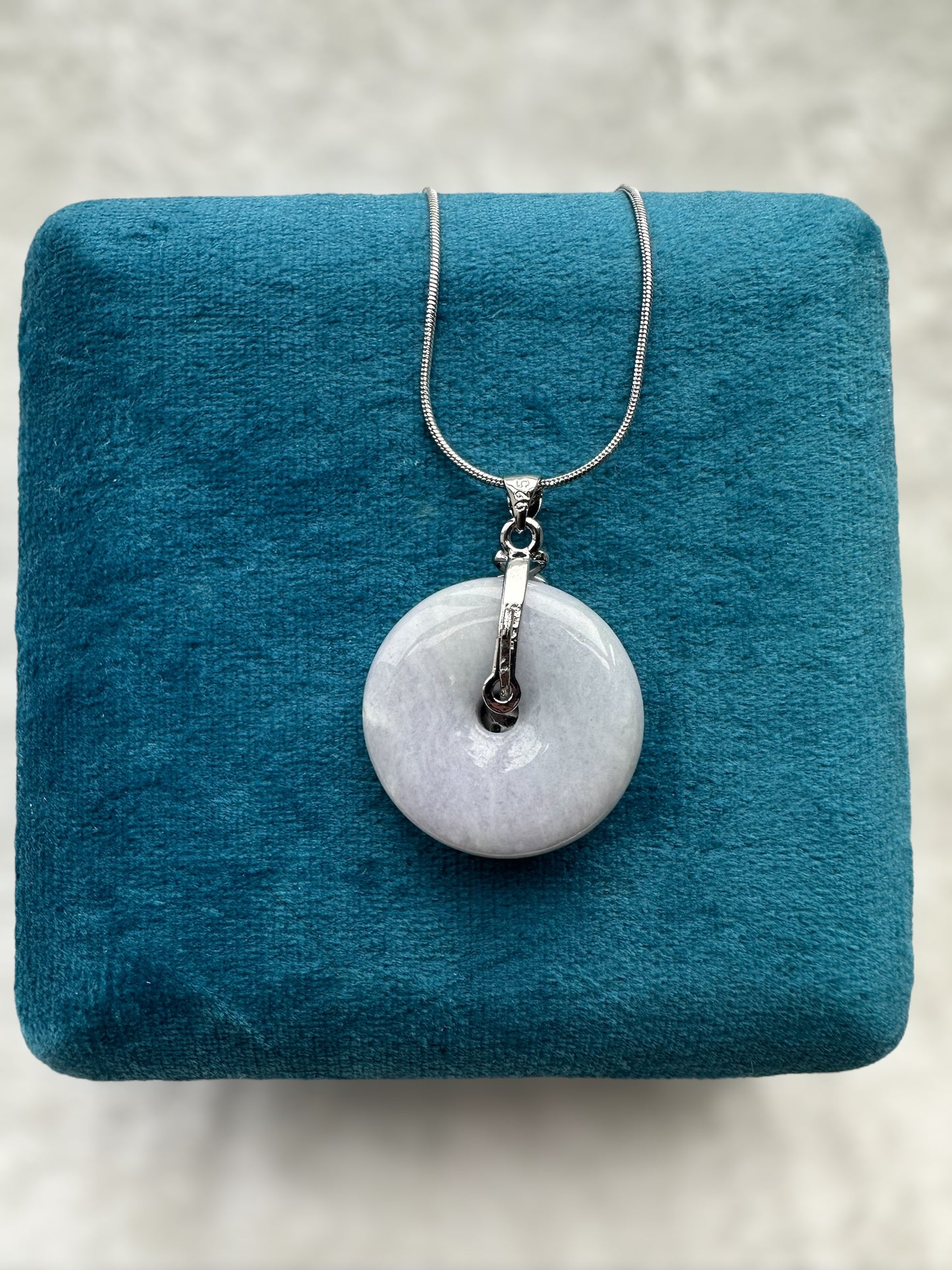 Jadeite Donut Necklace