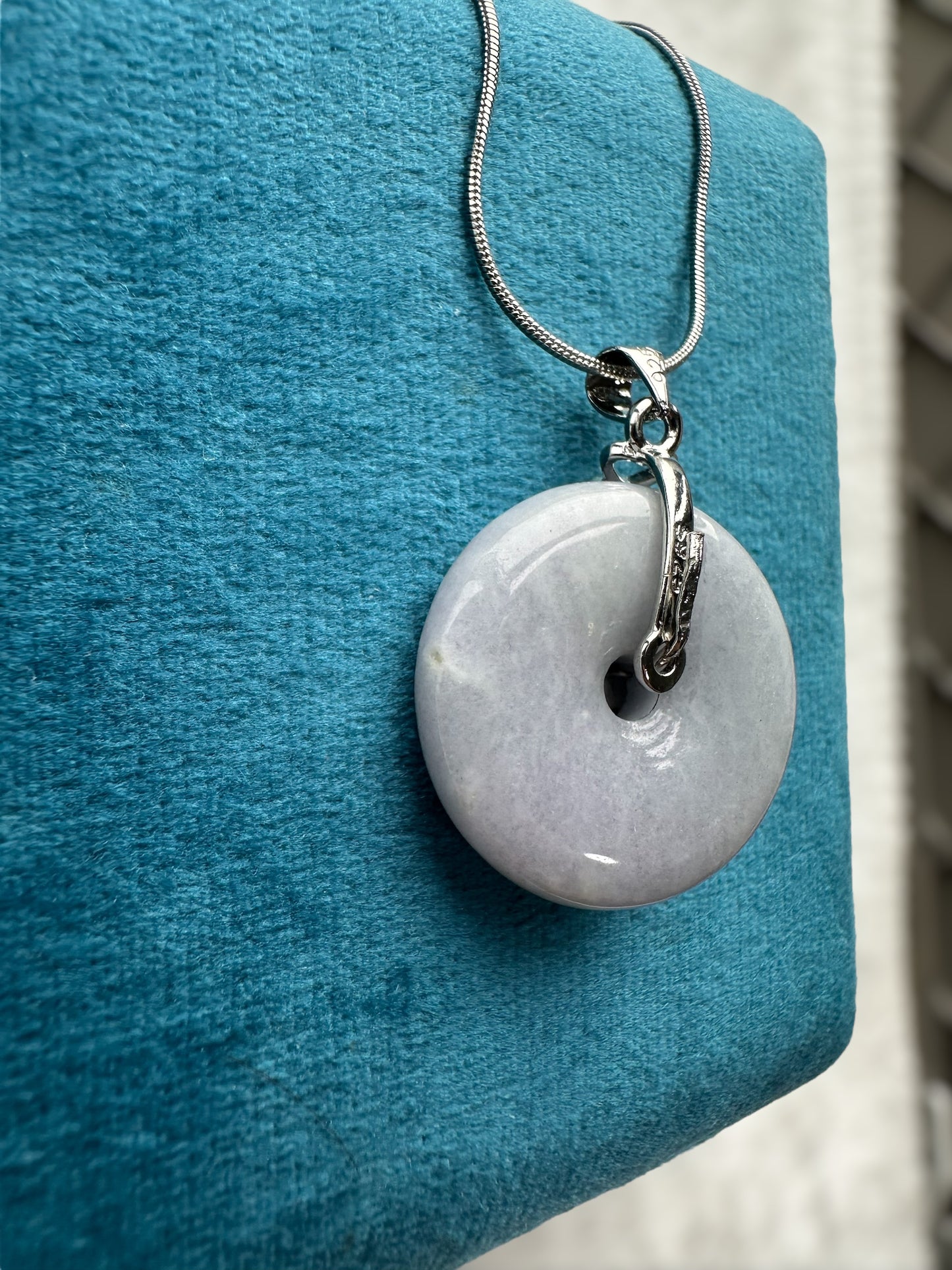 Jadeite Donut Necklace