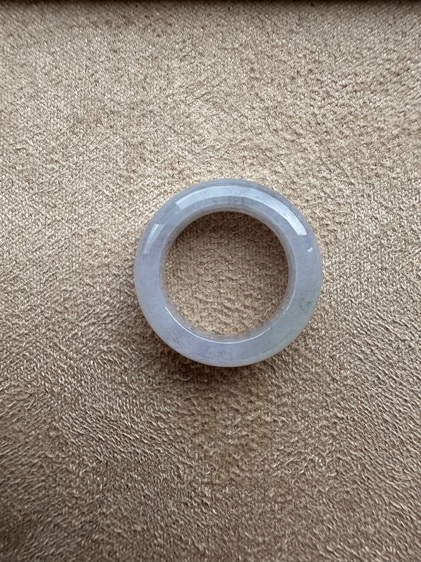 Icy Purple Jadeite Ring