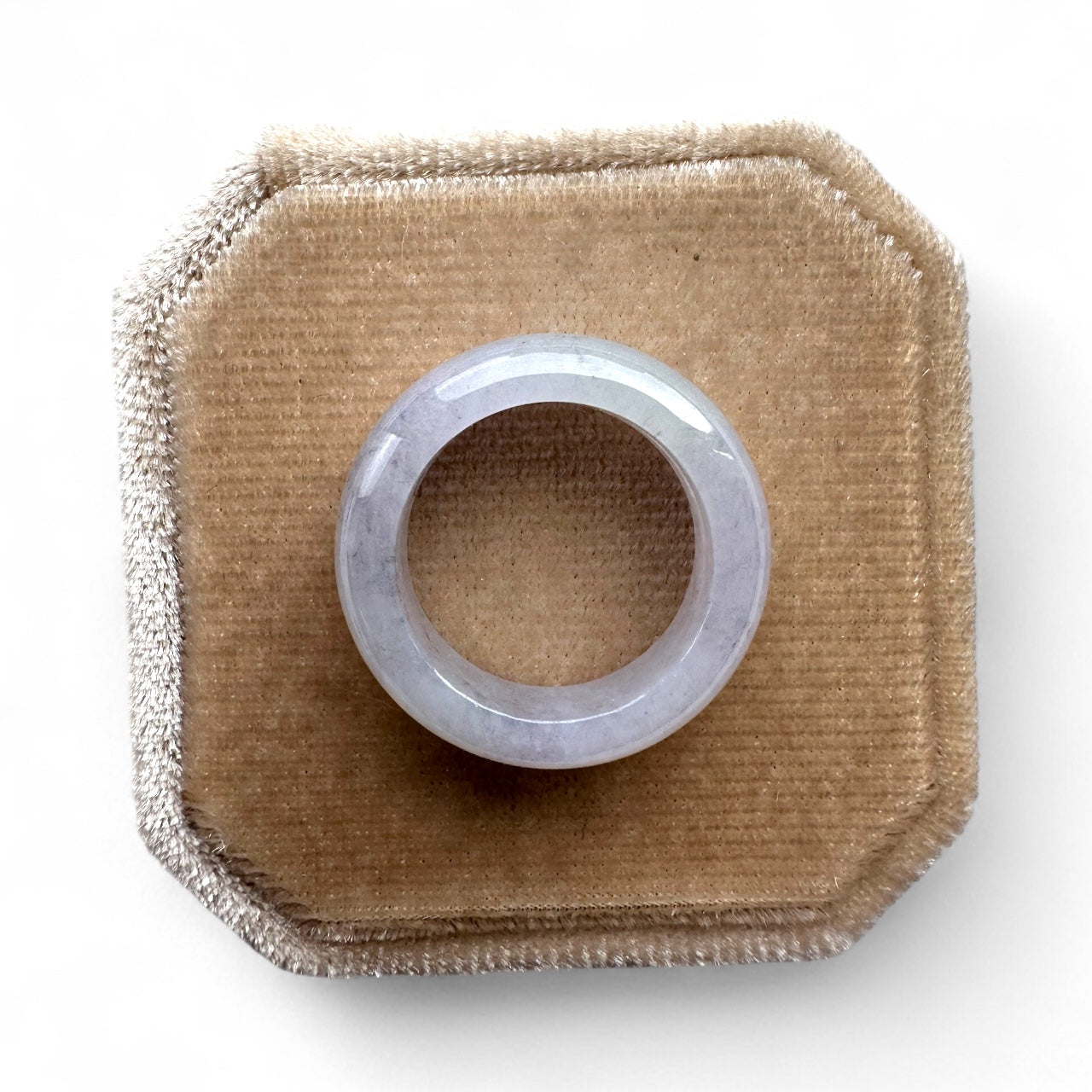 Icy Purple Jadeite Ring