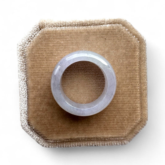 Icy Purple Jadeite Ring