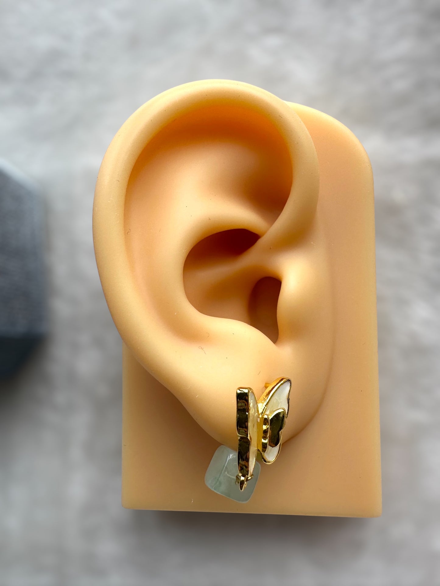 Jadeite Earring Studs