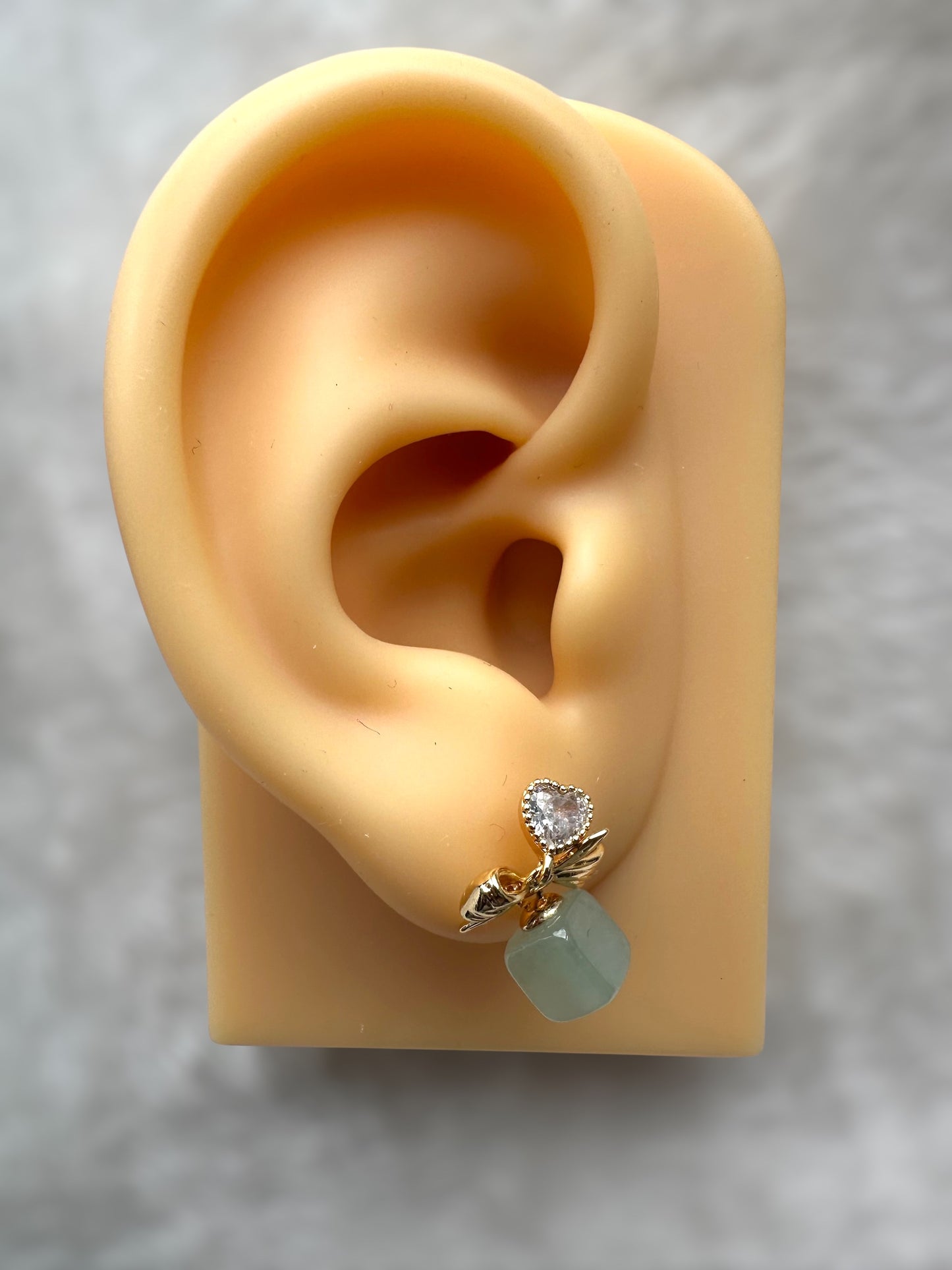 Jadeite Earring Studs