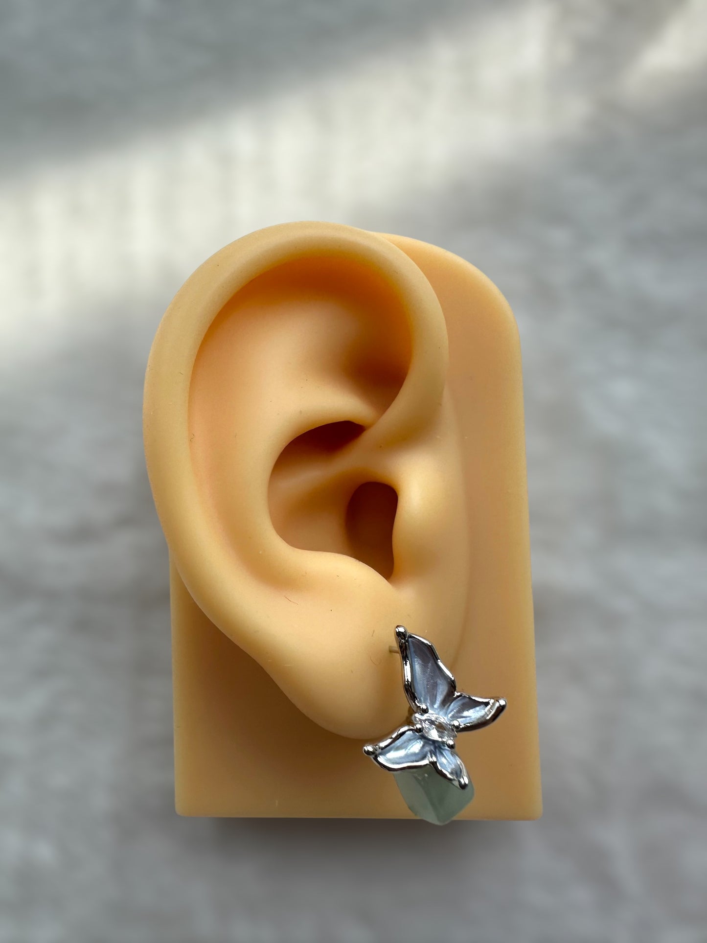 Jadeite Earring Studs