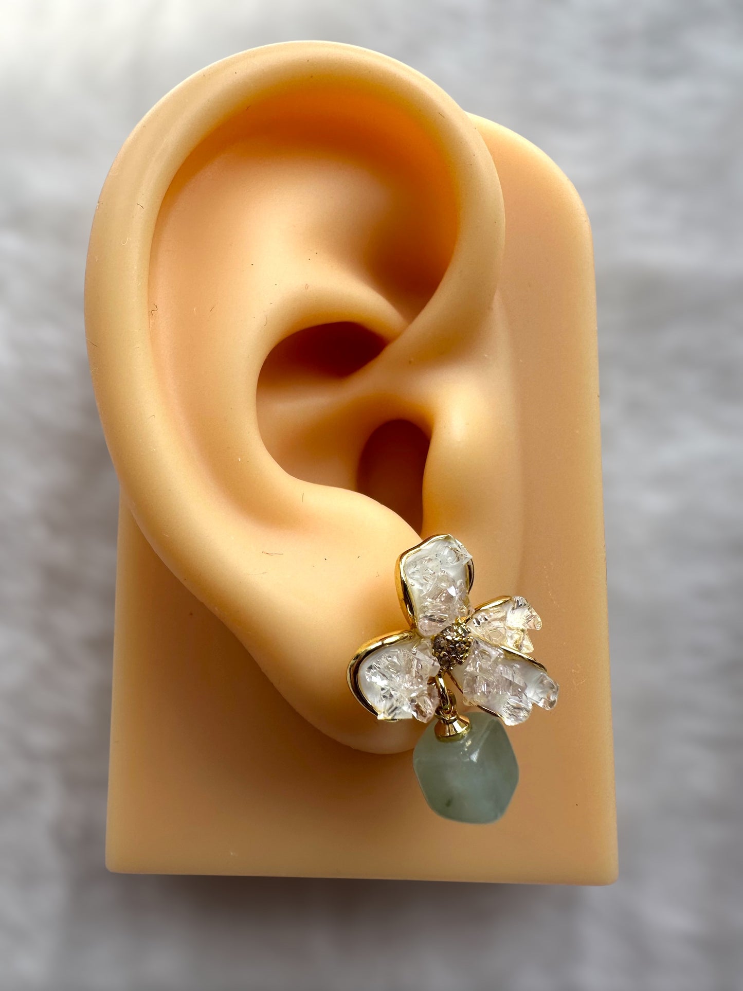 Jadeite Earring Studs