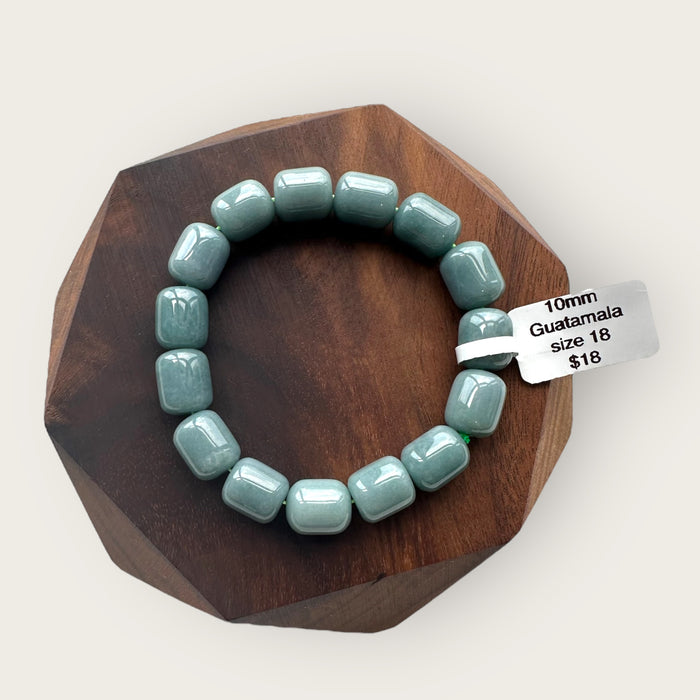 Barrel Jadeite Bracelet