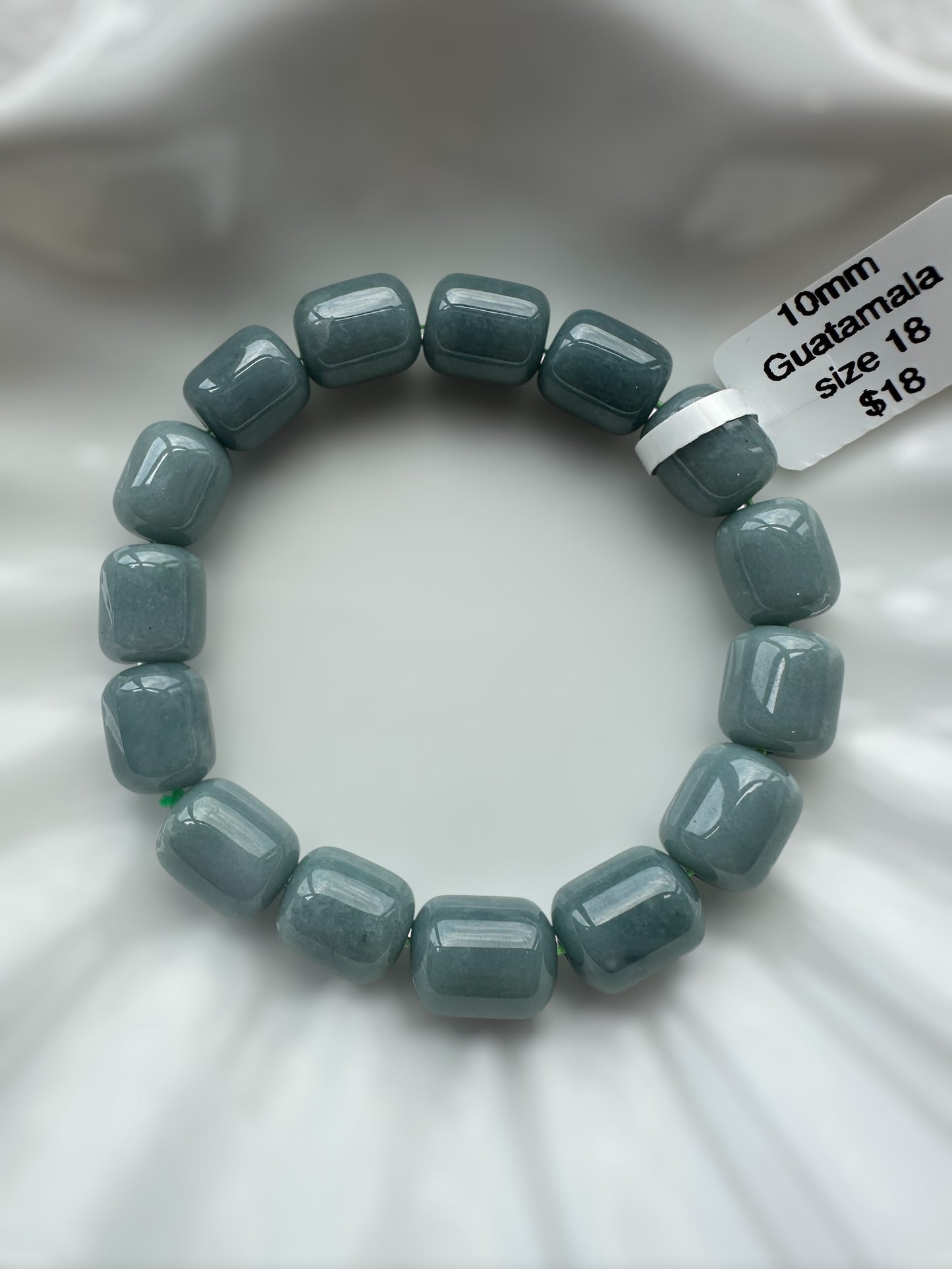 Barrel Jadeite Bracelet