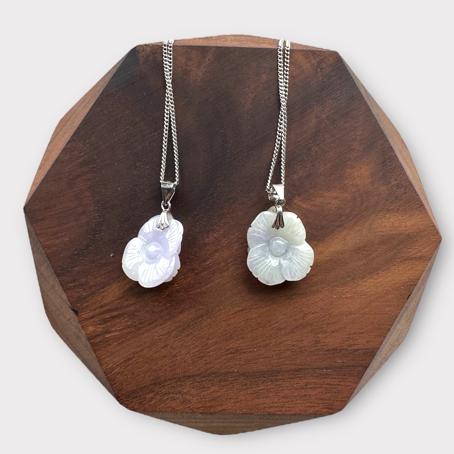 Flower Jadeite Necklace