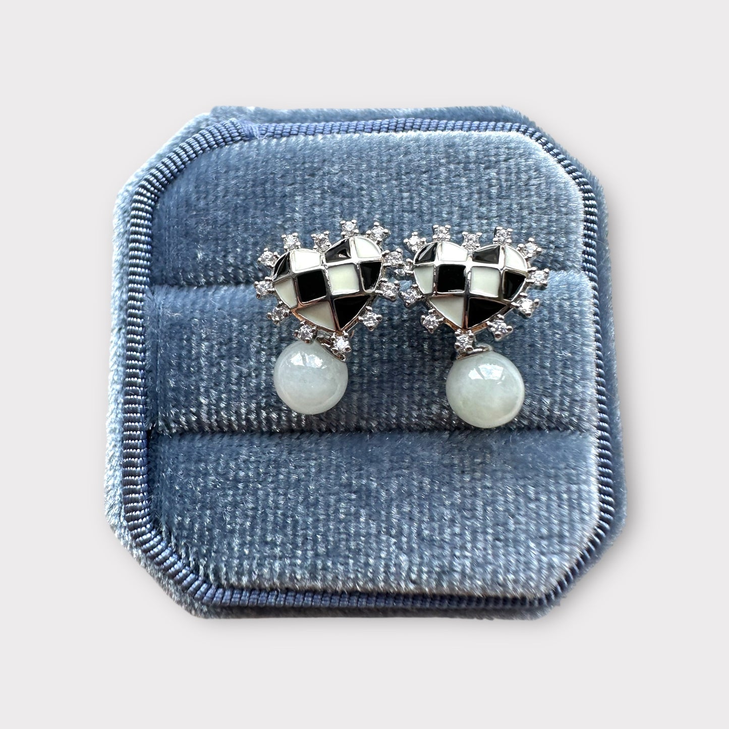 Jadeite Earring Studs