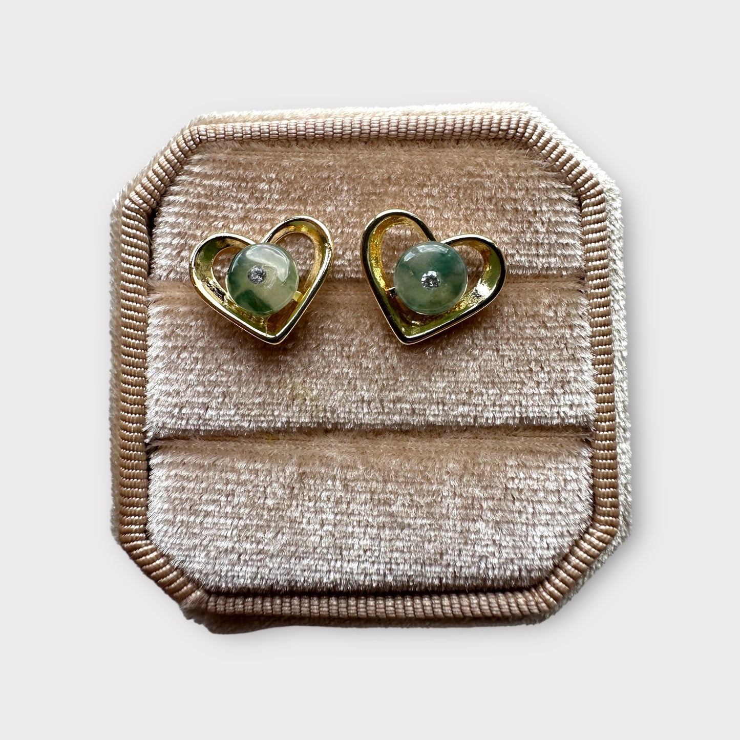 Jadeite Earring Studs