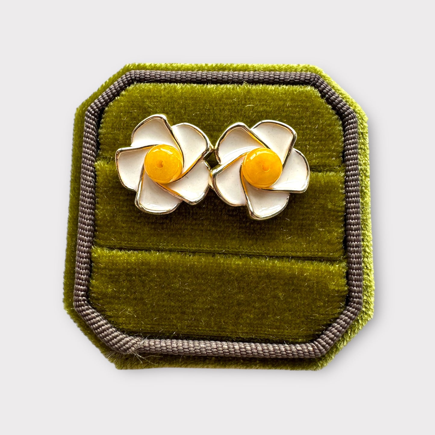 Jadeite Earring Studs