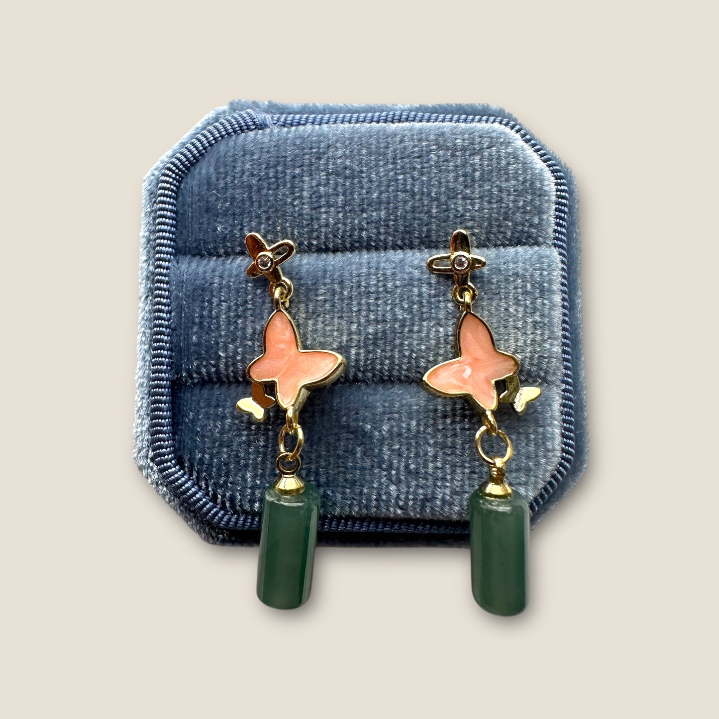 Jadeite Earring Studs